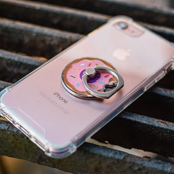 GREAT STOCKING STUFFER - NEW DONUT PHONE RING - Picture 1 of 3